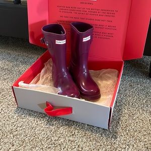 Hunter rain boots